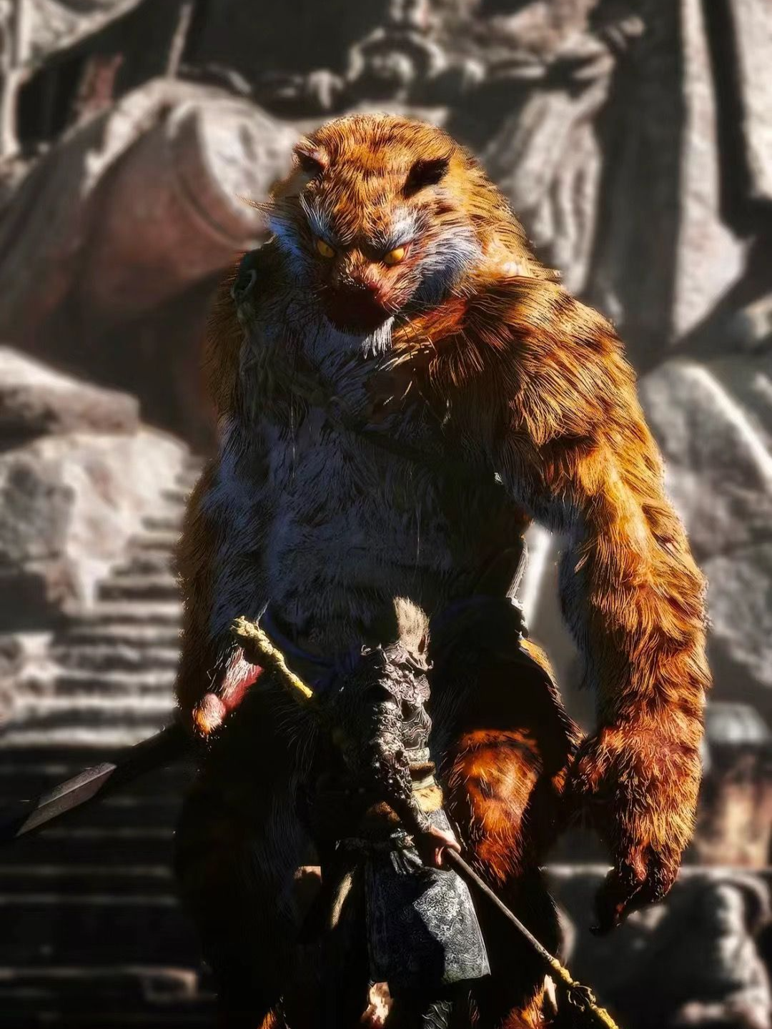 Wukong vs Vanguard Tigre #blackmythwukonggameplay #fyp #playstation#xbox#gamingcommunity#pcgaming#