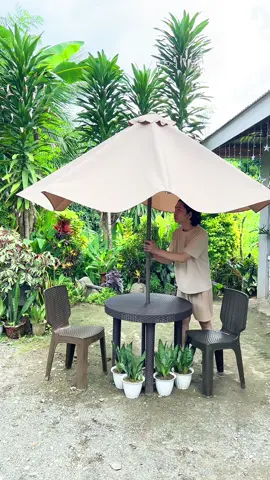 Patio Garden Umbrella para sa labas ng bahay tambayan ang ganda sobra #patioumbrella #umbrella #parasolumbrella #gardenumbrella #aestheticumbrella 