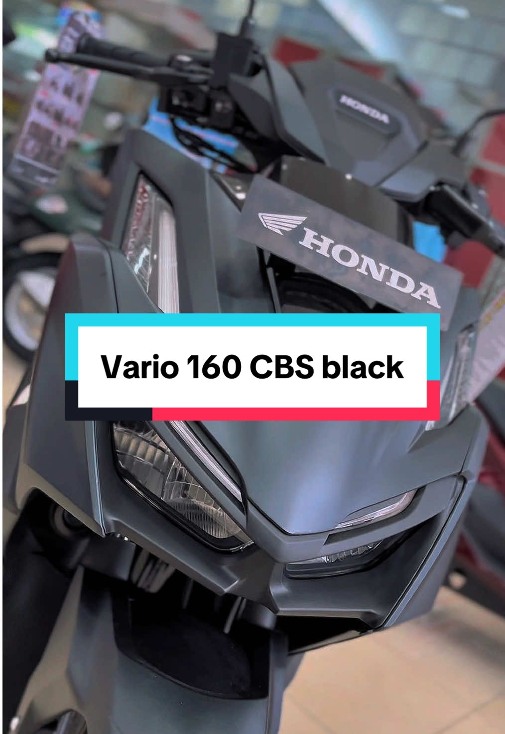 New Honda Vario160 cbs black #vario  #vario160  #vario160modifikasi 