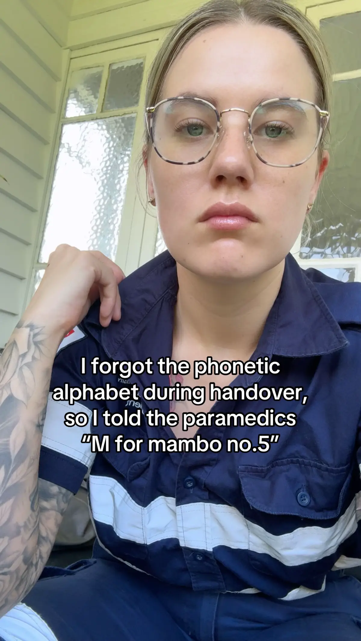 Other than that placement’s going well #studentparamedic #unilife 