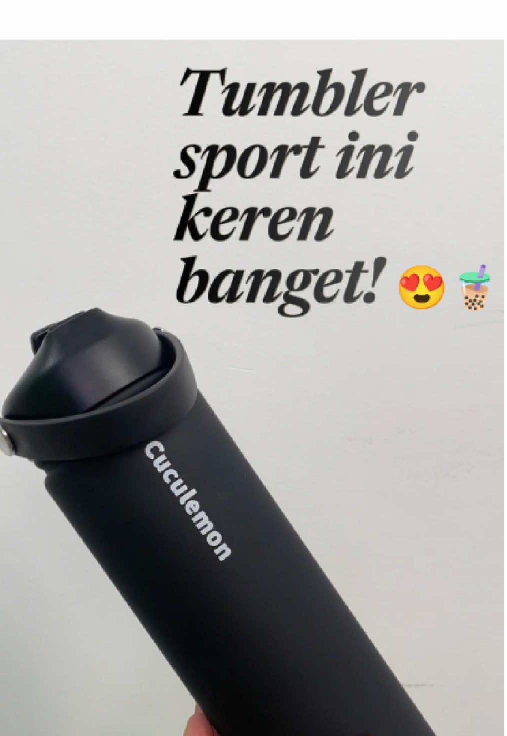 Tumbler sporty for daily #homeessentials #cuculemontumbler #rekomendasi #fyp #EnergiKuatTiapLangkah 