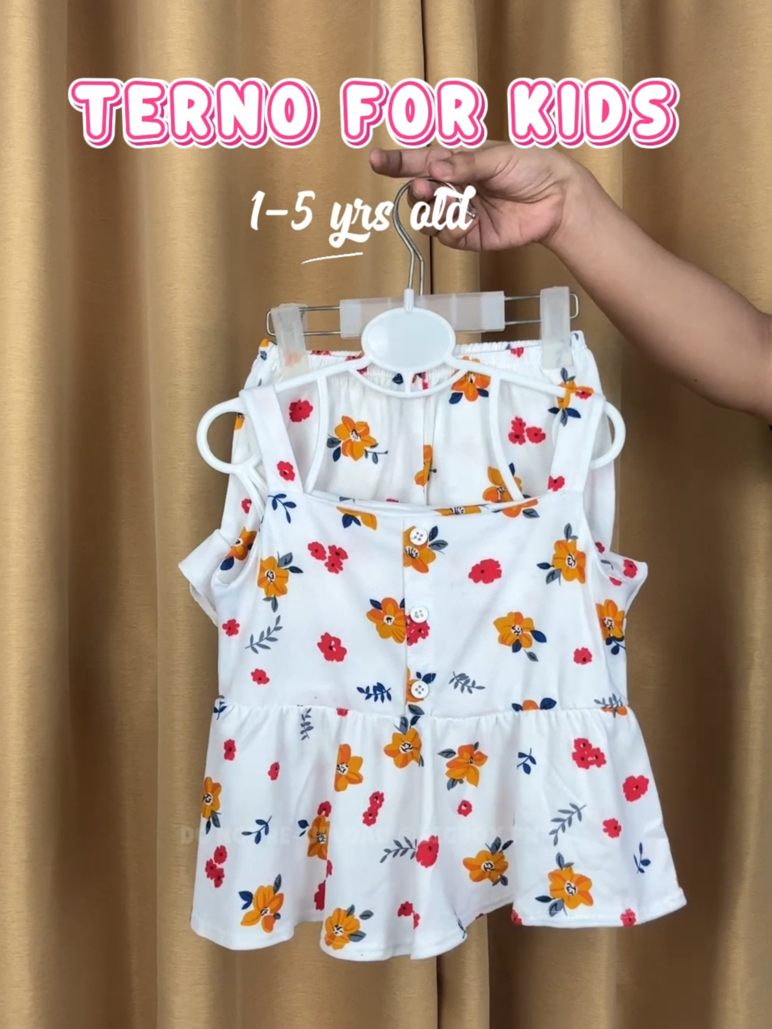 Mommies, here is a super cute terno for baby girls! Presko, stretchable and tela, at super affordable lang! Stay stylish at i level up ang OOTD ng kid's niyo with Bigbox.ph! Mommies get yours at checkout na! #Bigboxph #Tinytrendsetters #TikTokKidsFashionPH #KFKidsholidayGlam #KFKidspaskoready #OutfitIdeas #TikTokShopOnTrend #Mom&BabyOnTrend #momfinds #momgoals #MomsofTikTok #babyoutfit #kidswear #terno #ternoforkids #kidsclothing #tiktokfinds