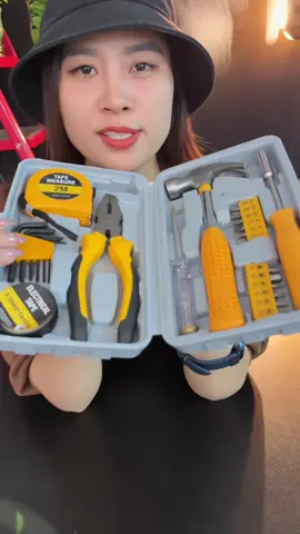 💪 Mọi vấn đề trong nhà – Giải quyết gọn trong 1 hộp! Bộ dụng cụ đa năng 24 chi tiết – Nhỏ gọn, bền bỉ, cực tiện! #suachuagiadinh #xh  #dungcubep