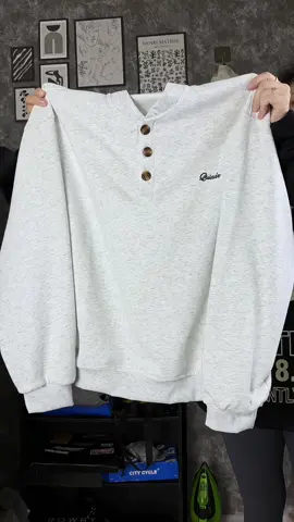 Áo Sweater Cổ Tàu Nam Nữ ,vải nỉ 2 da dày mịn,form oversize kèm hình thêu #review #reviewchanthat #macdepmoingay #thoitrang #sweater 