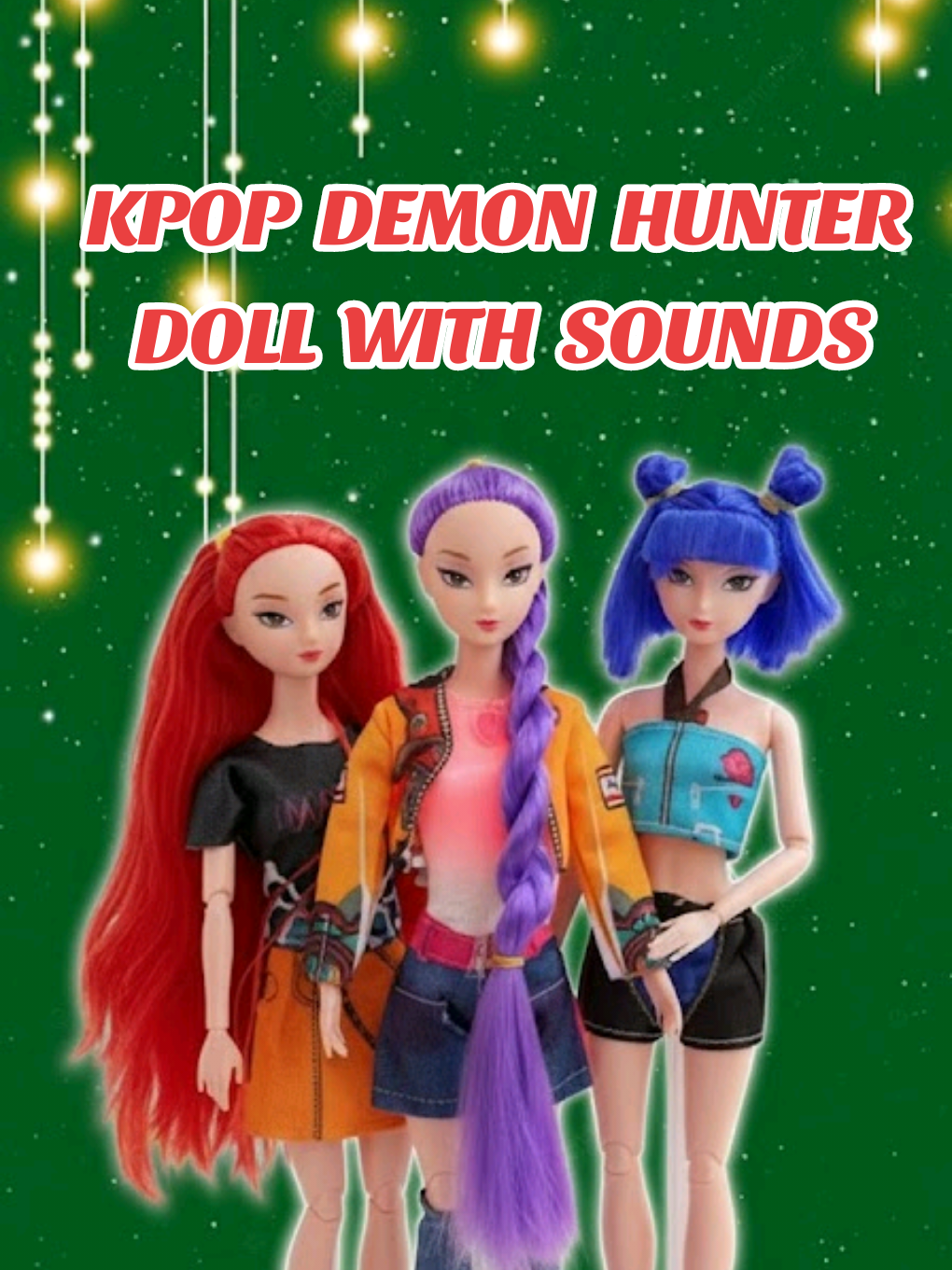 Super cute at perfect pang gift! 🎁💖 Ang tatlong singing dolls na ito ay siguradong magpapasaya sa mga bata — bawat isa may sariling tunog at kanta na nakakatuwang pakinggan! 🎶👧🩷 Ai-generated for visualization only#creatorsearchinsights #kpopdemonhunters #doll #huntrix #forkids 