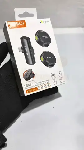 Microfone de Lapela Sem Fio KA #tiktokshop 
