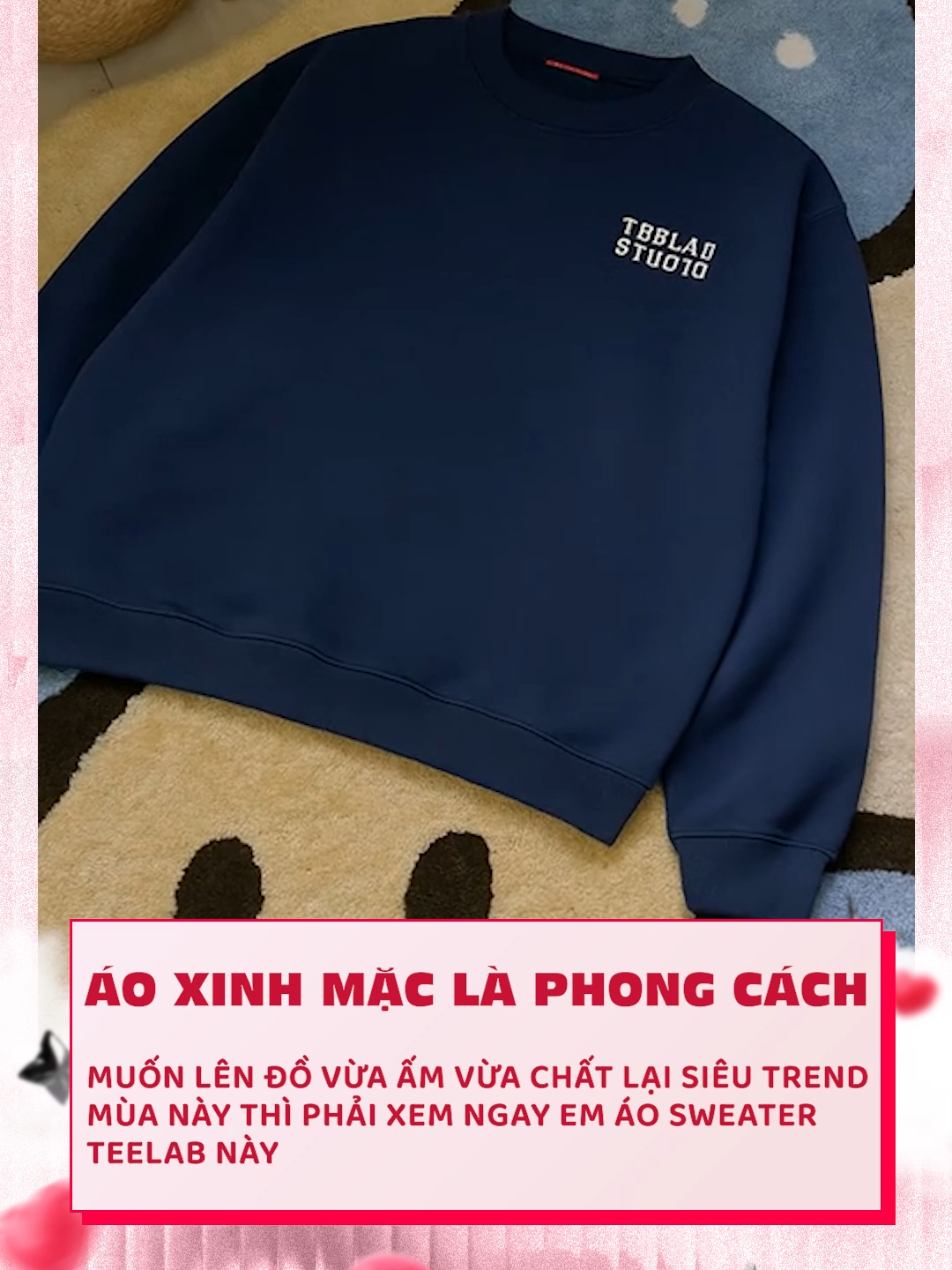 Mùa đông này là không được thiếu sweater Teelab này nha #xuhuong #trendy #viral #thoitrang #fashion #teelab #sweater