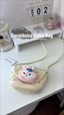 Gabisaaa liat tas lucuuu!👀 @CORALDAISY #coraldaisy #coraldaisybag #slingbag 