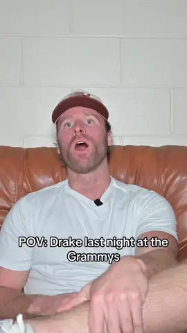 Drake was going through it last night watching the Grammys #grammys #drake #musician #hiphop #rap #comedy #sketch