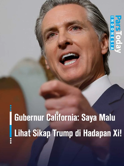 Gubernur California: Saya Malu Lihat Sikap Trump di Hadapan Xi! Gubernur California Gavin Newsom merasa malu dan kecewa melihat sikap dan kebijakan Presiden Amerika Serikat Donald Trump, terutama saat bertemu dengan Presiden Tiongkok Xi Jinping baru-baru ini. Saat wawancara dengan Kristen Welker dari NBC pada acara Meet the Press, Newsom mengatakan, 
