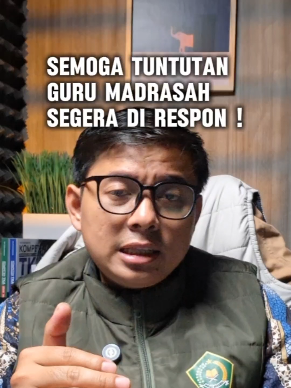 Semoga Tuntutan Guru Madrasah Segera Di Respon Presiden. @_prabowosubianto @partaigerindra @Kementerian Agama RI @purbayayudhis