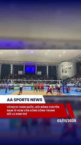 Vô địch toàn quốc, đội bóng chuyền nam TP HCM vẫn sống sống trong nỗi lo kinh phí#bongchuyen #bongchuyenvietnam #xuhuong