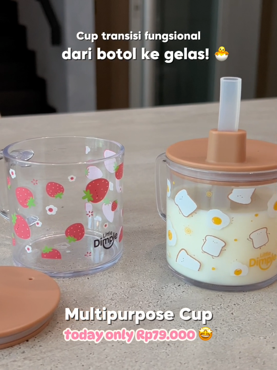 rekomendasi 2in1 baby cup bisa minum pake sedotan / langsung dari gelasnya🥰 #trainingcup #gelasanak #gelastrainingcup #babycup #fypage 
