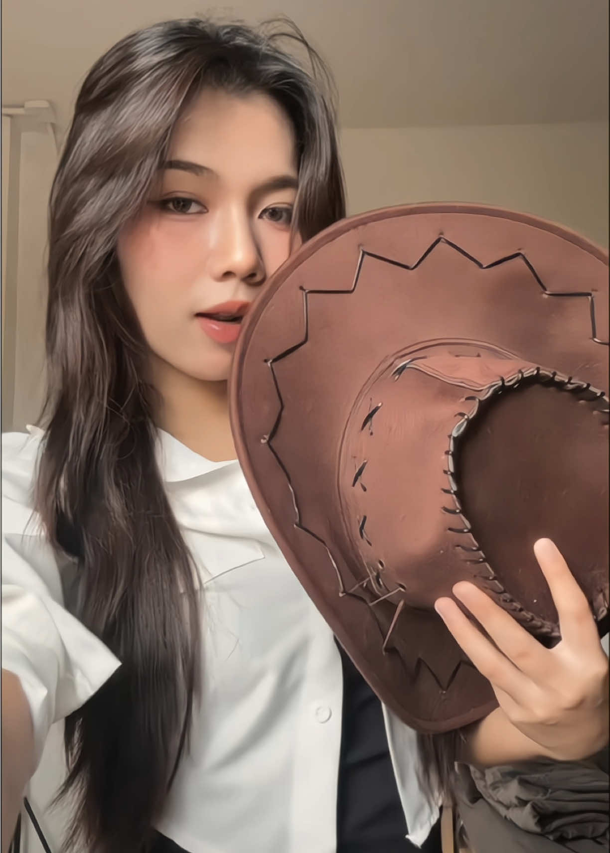 🤠🐎 #คาวบอย #หมวกคาวบอย #คาวเกิร์ล #cowgirl 