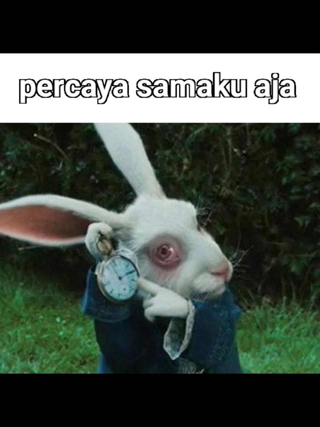 trust issue, apalagi pas ngegame tinggal tunggu waktu 🐰🕰⌛#rabbit #watch #memes #fypシ 