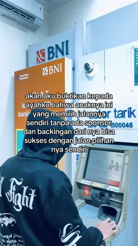 tidak dibangunkan pondasi hanya berbekal doa dari orang tua