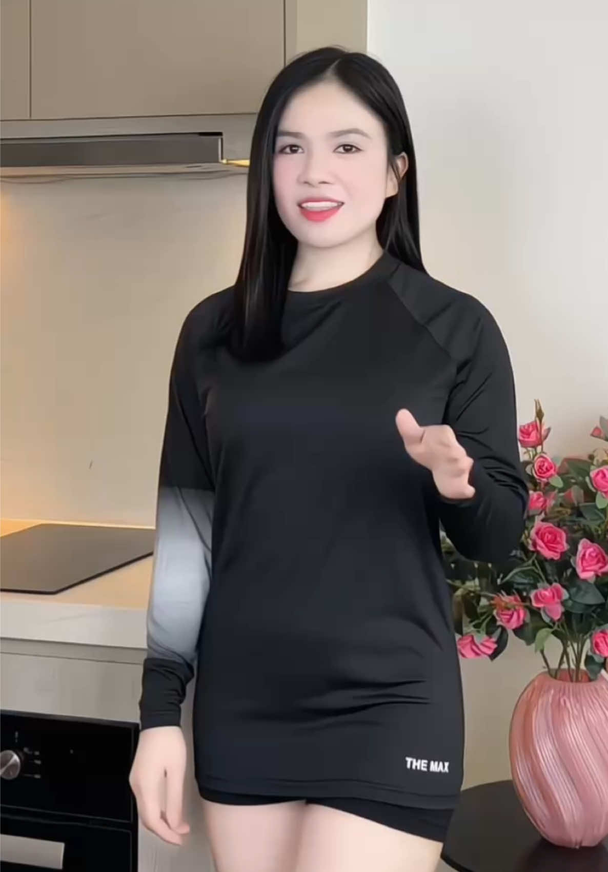 Áo giữ nhiệt loại dầy cổ tròn 