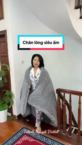 Chăn lông siêu ấm #nguyetviettel #xuhuong #tiktokshop #chanlongtho #chăn 