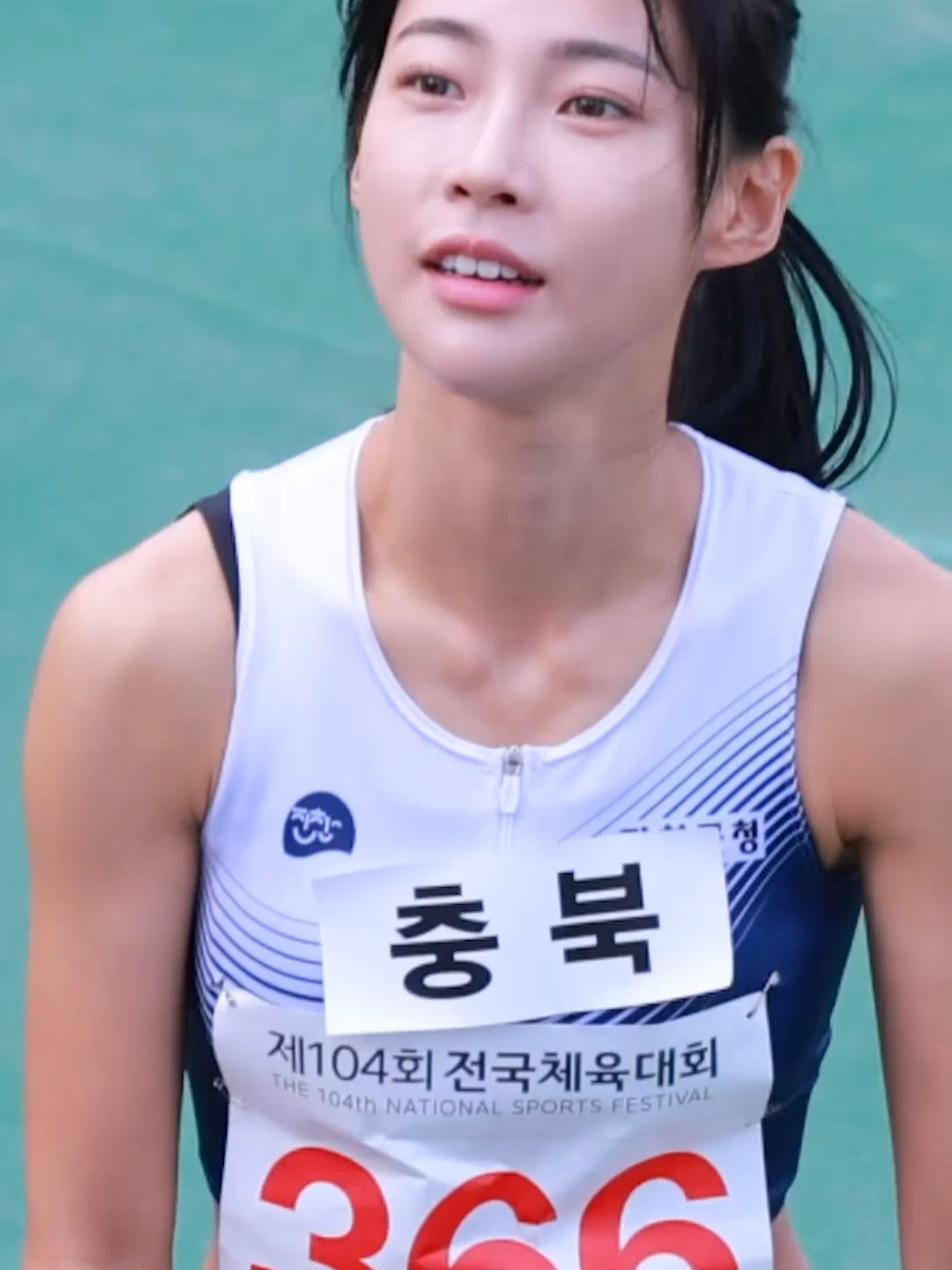 제 싸인 어때요🙂김민지 선수 특급 #서비스#여자육상 #여자육상선수 #전국체전 #육상대회 #육상선수 #athlete #陸上女子 #김민지