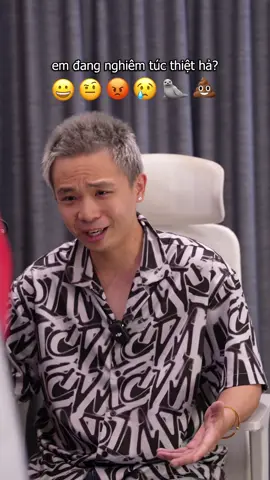 em đang nghiêm túc thiệt hả?