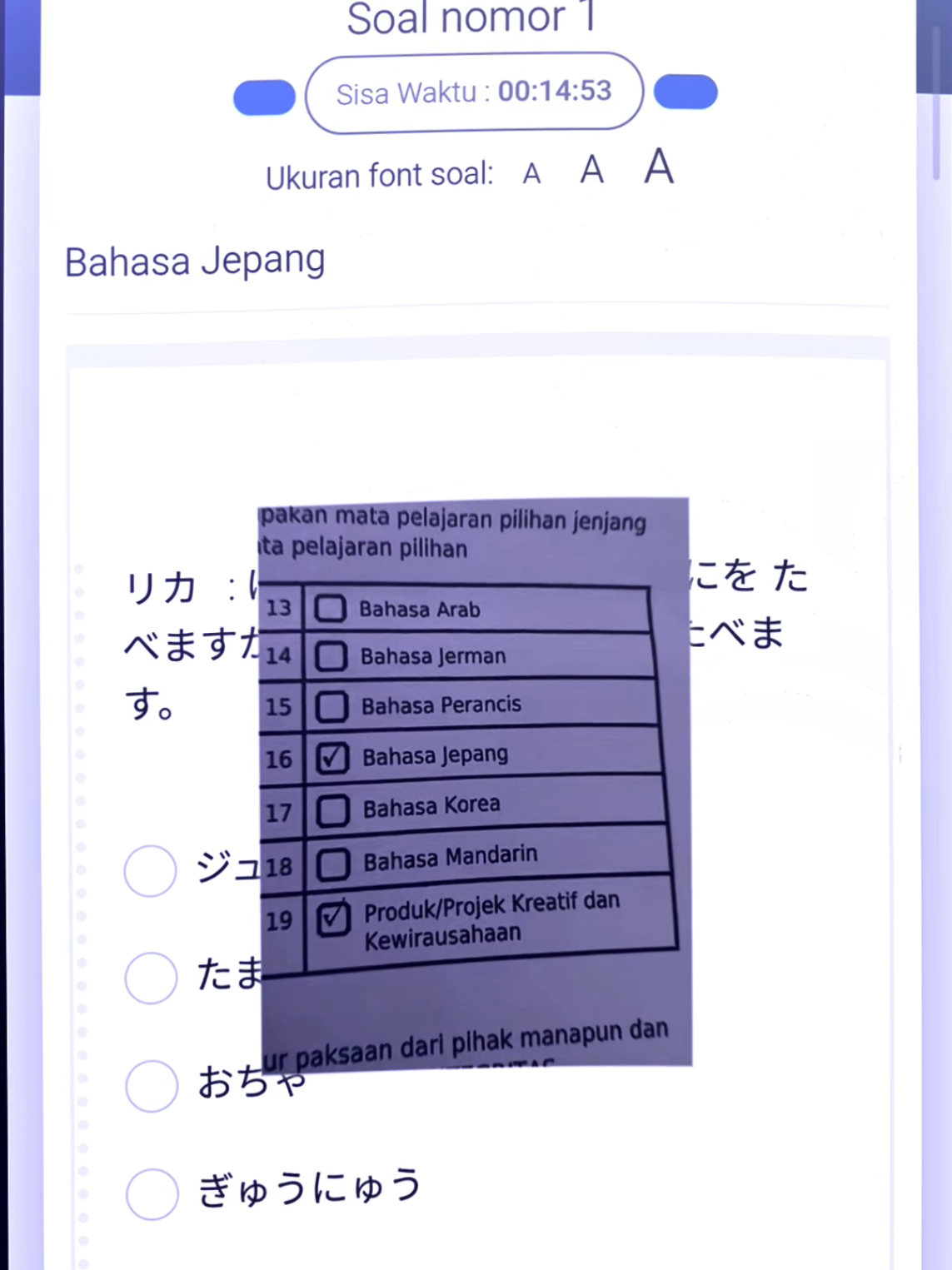 semangat ya besok ngerjainnya minnasan buat yang milih tka bahasa jepang #tka #teskemampuanakademik #bahasajepang #jepang🇯🇵 #calonkenshusei🇯🇵