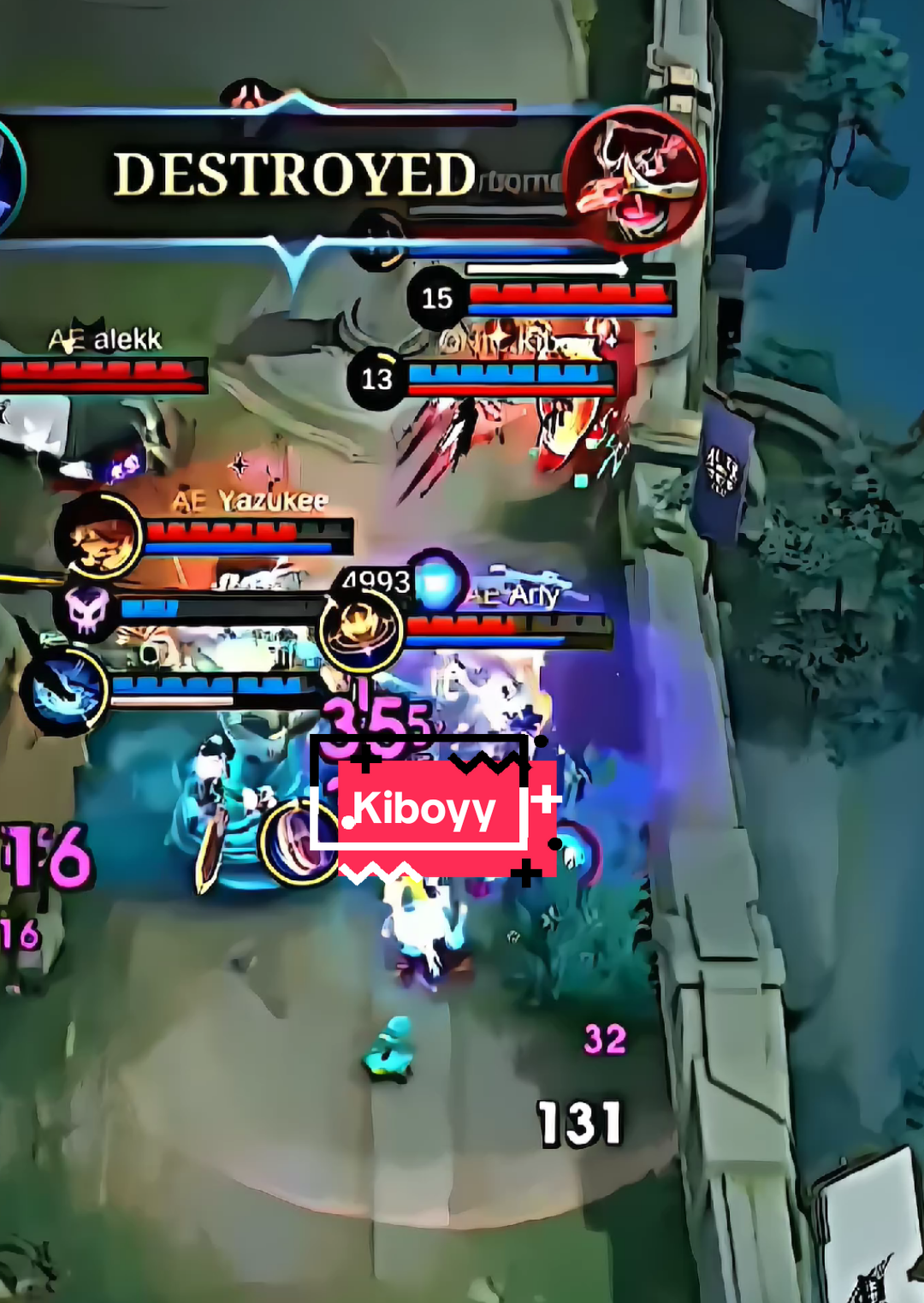 Setiap orang ada masanya, setiap masa ada montage Kiboyy nya😈😈😈 #Kiboy #onicesport #alterego #MLBB9TH #MLBB 