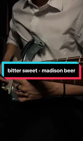 bitter sweet  #donnerdst550 #donnerartist #guitartok #madisonbeer 