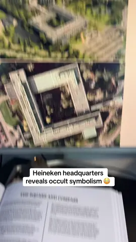 Heineken headquarters shows some interesting symbolism  #spiritualawakening #esoteric #occult 