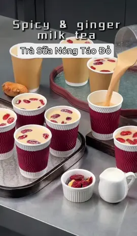 TRÀ SỮA NÓNG TÁO ĐỎ ✨✨ Thêm món nóng cho ngày đông lạnh #trasua #trasuanongtaodo #trasuanong #tiktokviral #videophache 