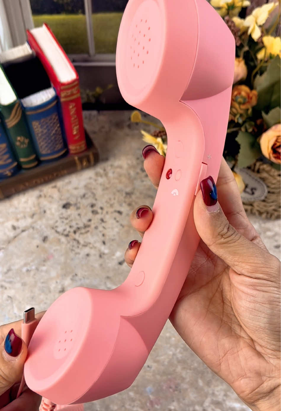 Retro Choice-Bluetooth Phone Handset, Wireless/Wired & USB Mobile Phone Receiver for Comfortable Calls, Type-C Port, Perfect for Christmas #TikTokShopBlackFriday #TikTokShopCyberMonday #spotlightfinds 