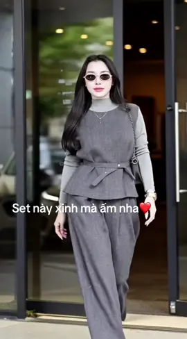 Set 3 món xinh xỉu, diện lên là auto “nâng mood” 💕 #tiktokshopping #myoutfits #setthietke 