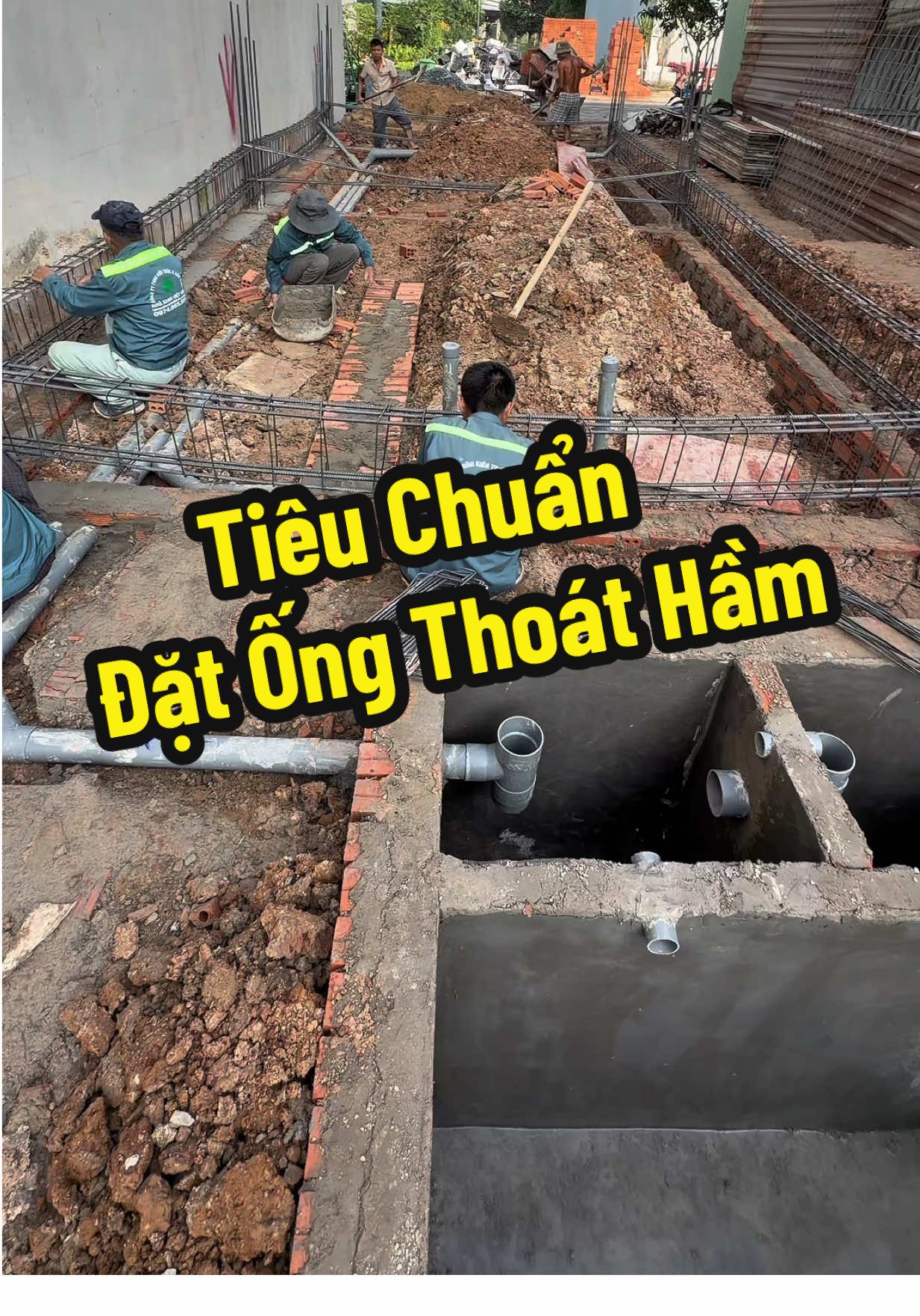 Cách đặt ống thoát hầm cầu đúng kỹ thuật #diennuoc #diennuocthongminh #xaynha #xaydung #xaynhatrongoi 