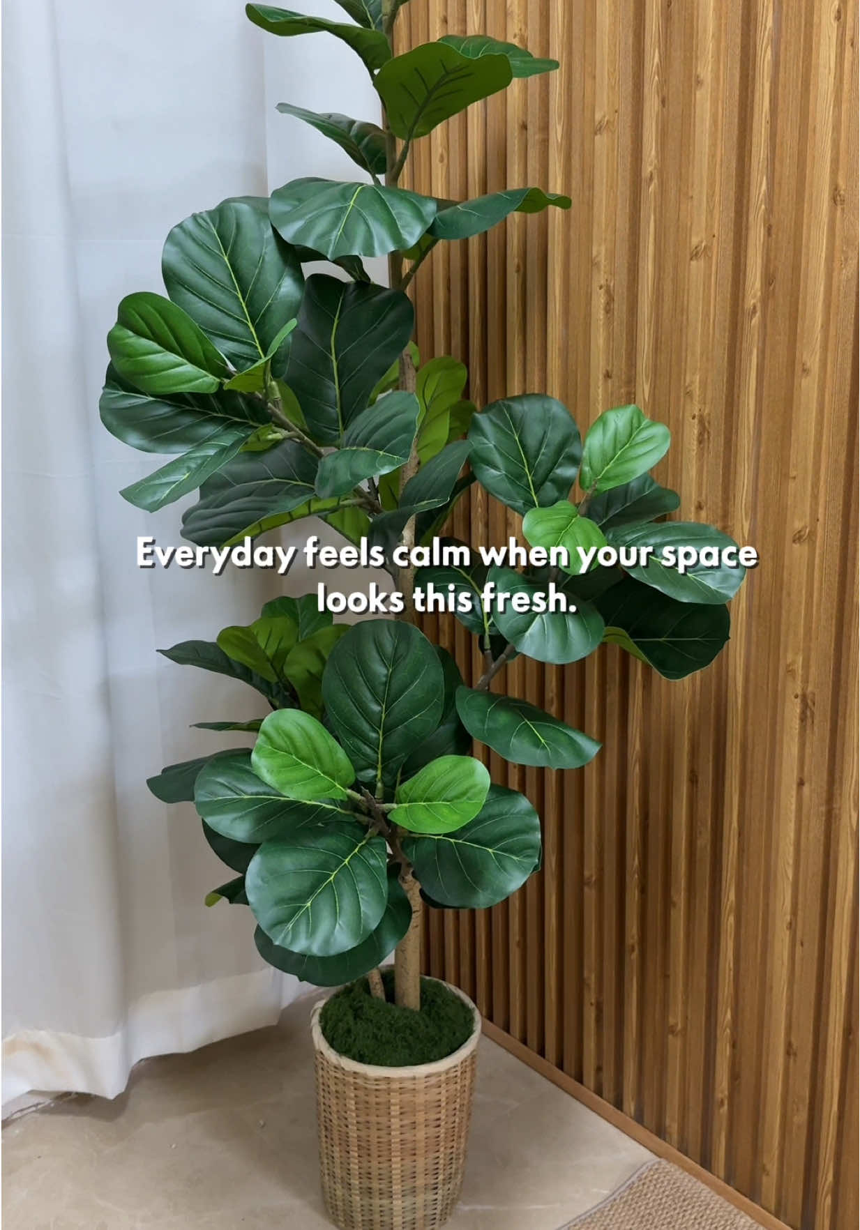 You finally found the plant that doesn’t need watering but still gives life to your home. #ArtificialPlant #HomeDecor #PlantDecor 
