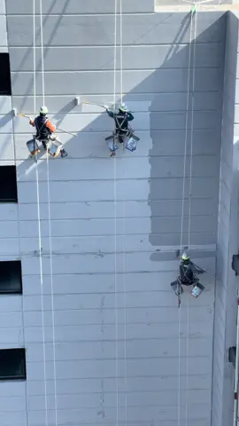 #промышленныйальпинизм #высота #외부도장 #페인트칠 #альпинизм 