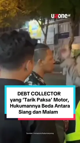Debt Collector yang ‘Tarik Paksa’ motor di jalan, bisa kena pidana, Uzoners! Debt Collector (DC) ternyata nggak boleh tarik paksa kendaraan di jalan sebelum ada putusan pengadilan (UU Jaminan Fidusia). DC wajib tunjukkan 3 syarat: Sertifikat Fidusia, Surat Peringatan, dan Surat Kuasa Penarikan. Jika tarik paksa dan ancaman/intimidasi, DC bisa kena tindak pidana yang udah tertulis di Pasal 365 KUHP.  Coba dong komentar, siapa yang pernah motornya 'ditarik paksa' oleh DC! #debtcollector #leasing #motor #jakarta #pinjol 