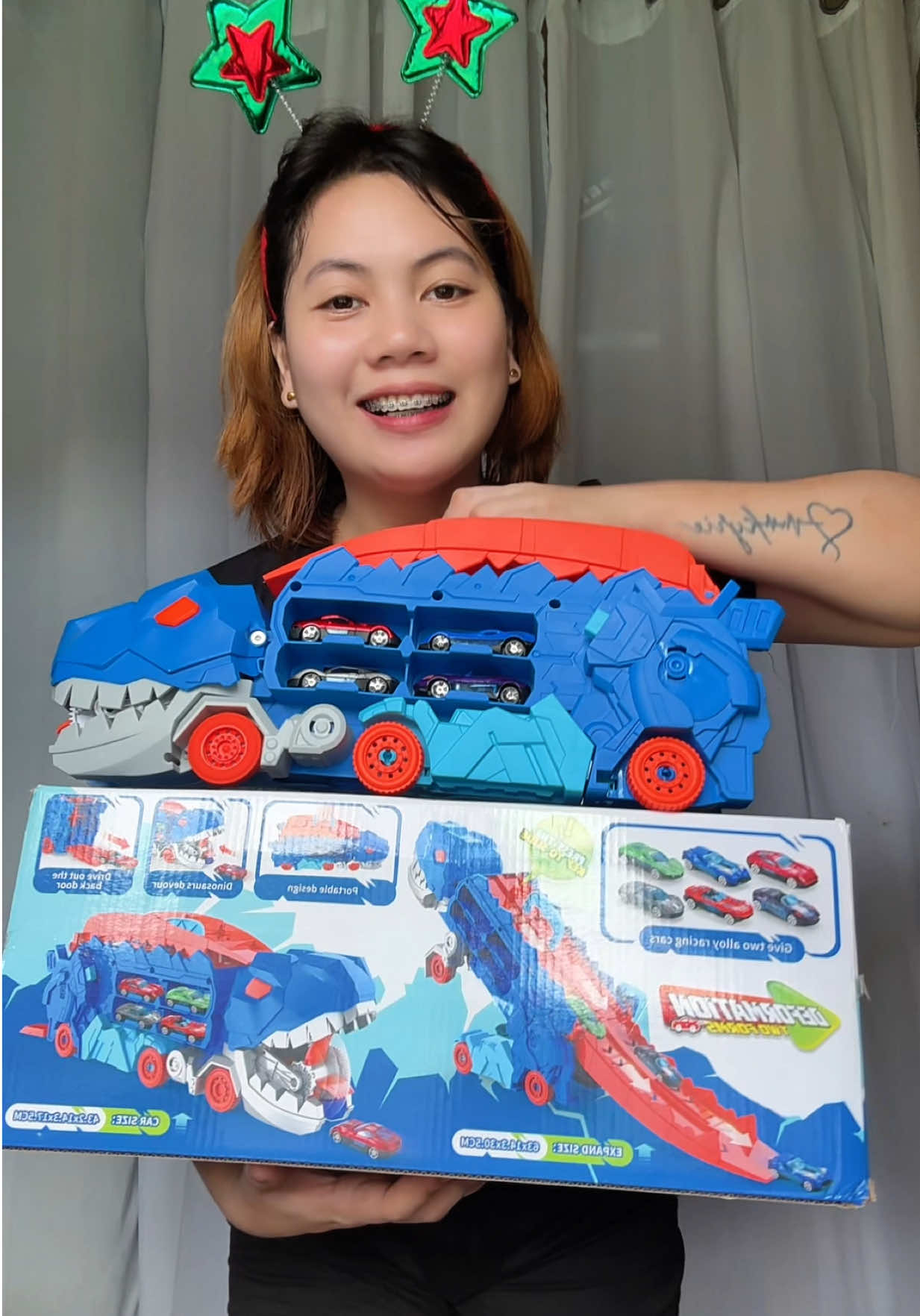 perfect pang regalo sa kids 💯⚠️💕 #dinosaurcar #kidstoy 