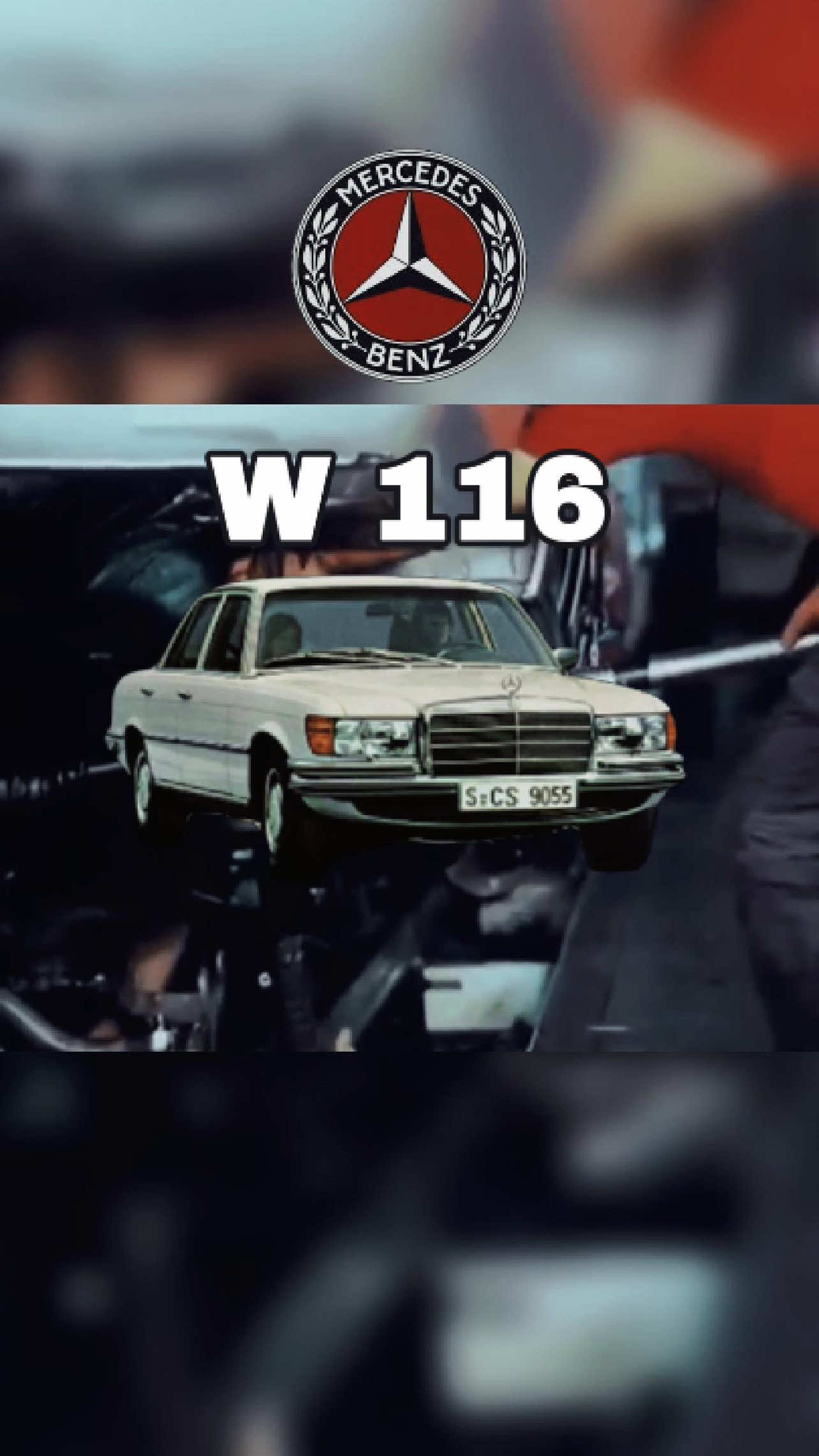 ⭐ Die wahre Geburt der S-Klasse! #automobile #auto #ausstahl #mercedes #w116 