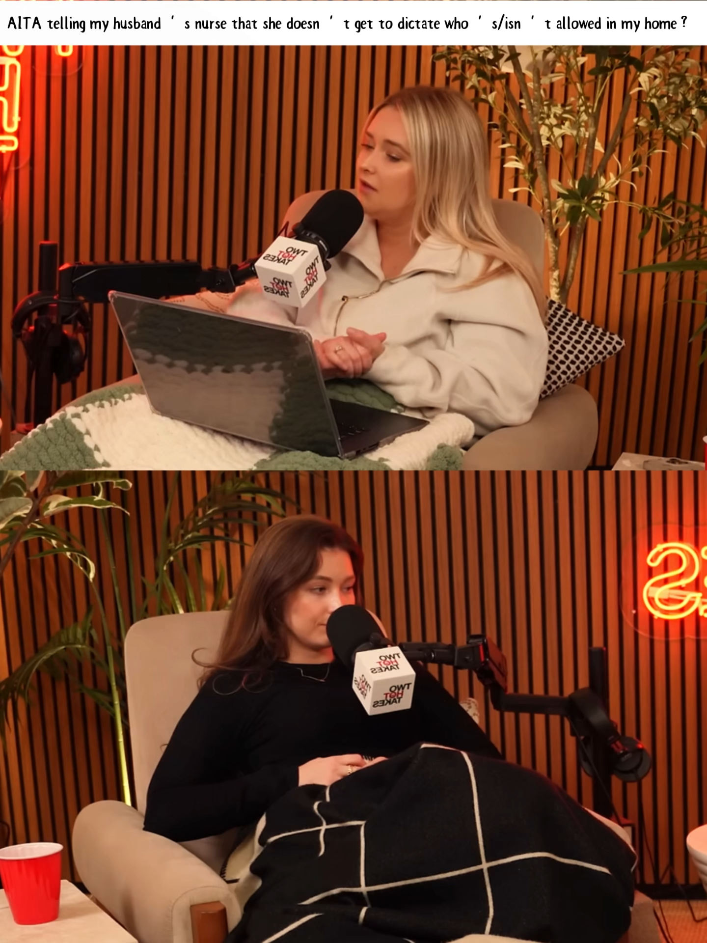 AITA telling my husband's nurse that she doesn't get to dictate who's/isn't allowed in my home? #fyp #fypage #story #storytime #reddit #redditstories #redditreadings #aita #AITA #us