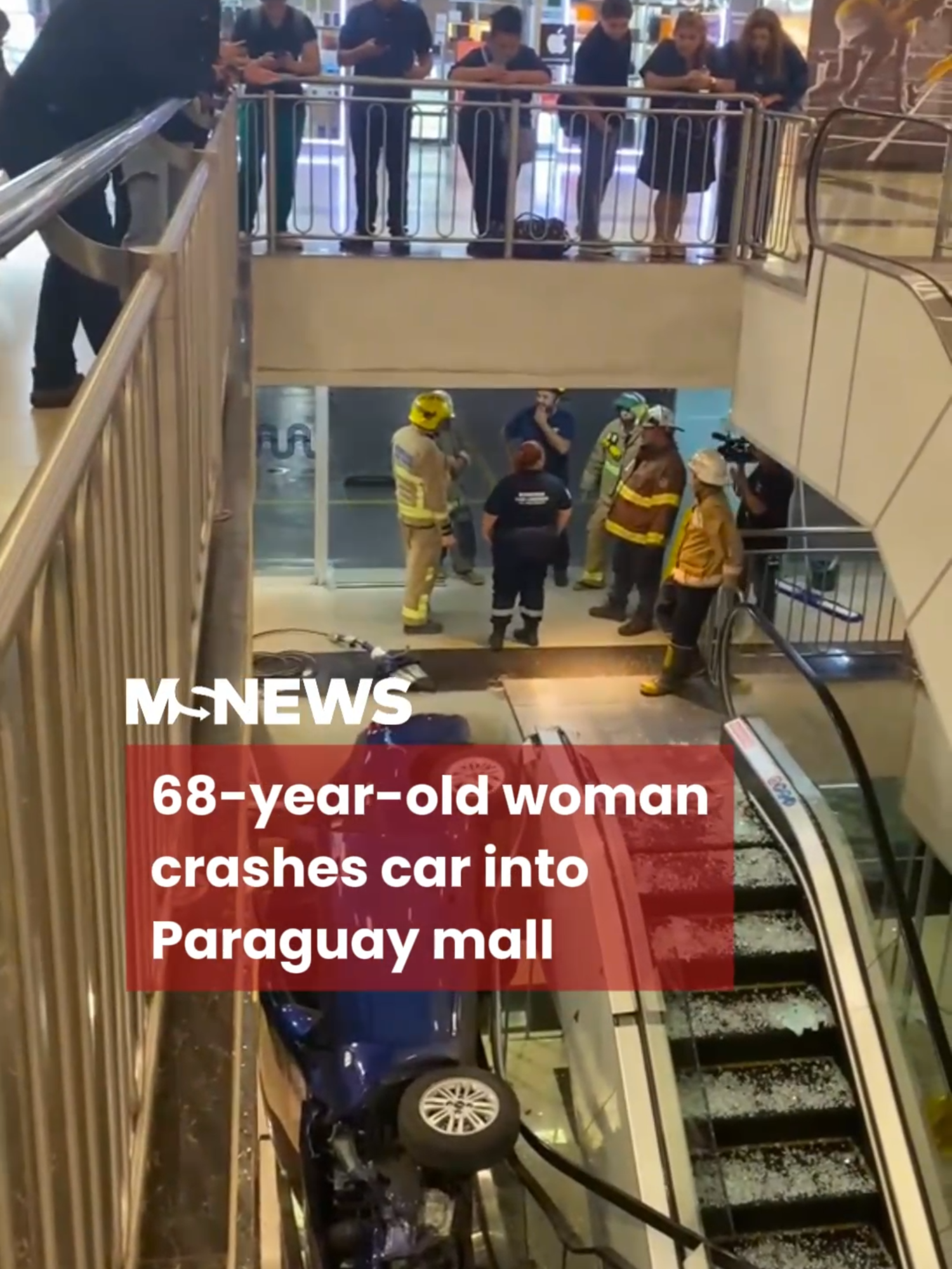 Both the driver and the passenger are in stable condition, as they wore safety belts during the accident. #mustsharenews #sgfyp #paraguay