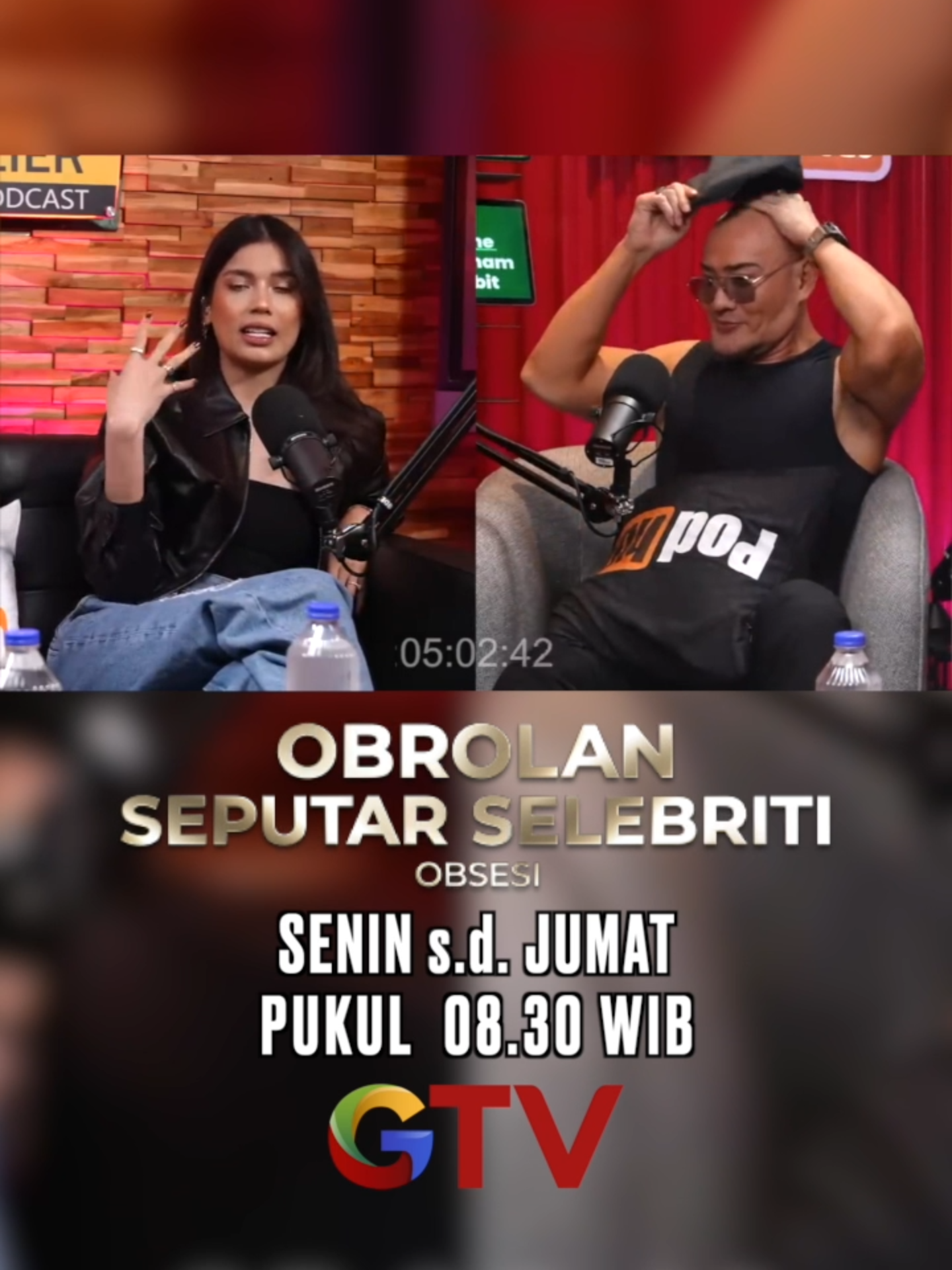 Aksi spontan Sabrina Choirunnisa saat bercanda soal Deddy Corbuzier dan Ryuka Bunga langsung viral! Netizen menilai ucapannya kelewat batas dan menuduhnya tak punya adab! #StarproIndonesia #beritaviral #beritaartis #selebriti #fyp #sabrinachairunnisa #deddycorbuzier #attitude #obrolanseputarselebriti #GTV