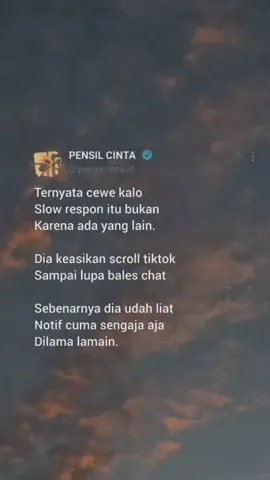 Betul apa betul 😇 Like yang setuju ❤️. . 📌 TAG SAHABAT KALIAN 📌 . . Follow @pensilcinta.id 🌈 for more entertainment don't forget to see my instastory for more information. #tagar  .  #sajak30detik  #literasi30detik  #literasi15detik #baitsemusim                Like yang se