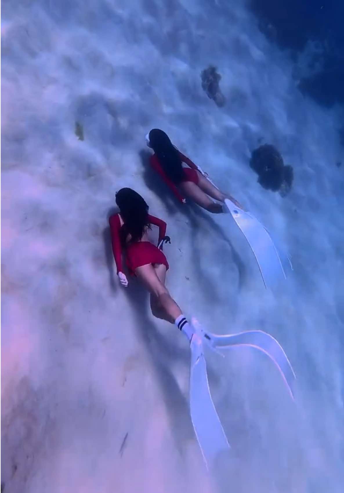 Rủ ngay nhỏ bạn thân đi lặn liền ❤️ #couplefreediving #freedivinggirl #bestfriend 