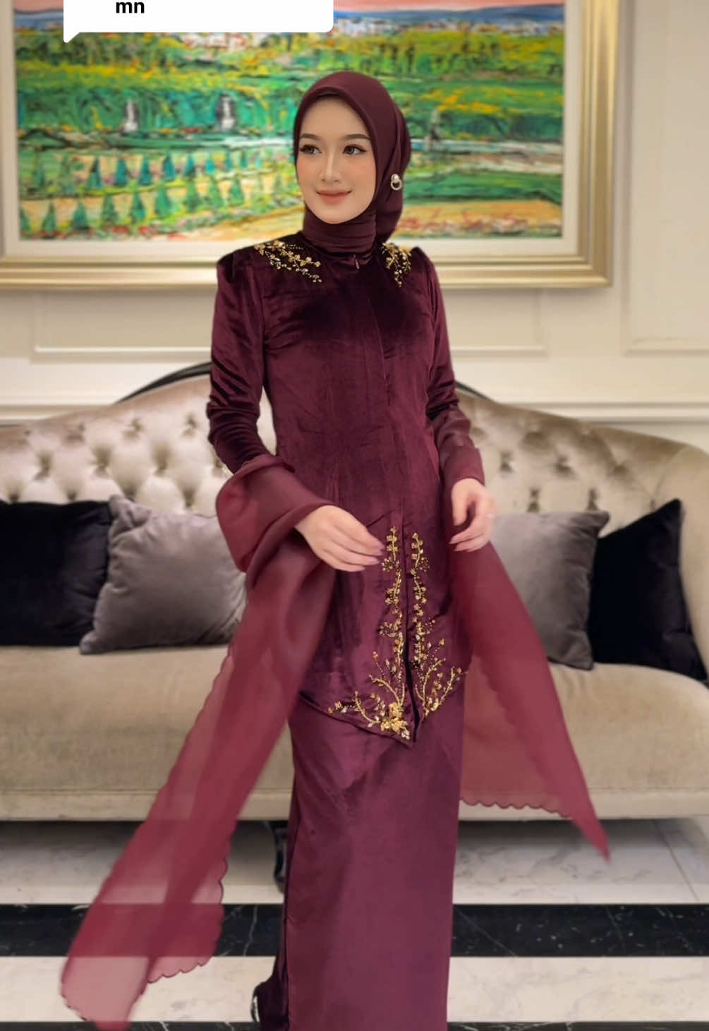 Membalas @herry cek keranjang setelan bludru disini kak #fypage #berandatiktok #setelanwanita #dresskondangan #dresslebaran 