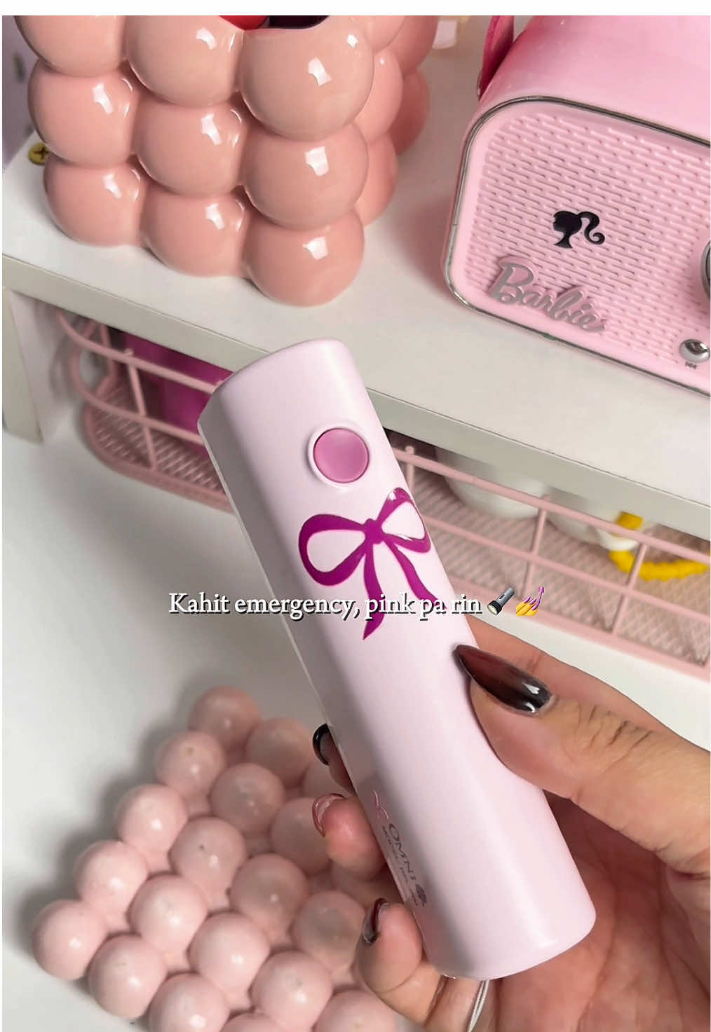 Replying to @Cavs Hindi lang maganda — lifesaver pa! 💡 #flashlight #pinkflashlights #emergencyflashlight #emergencykit #omniflashlight  