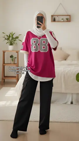 Yg tgh cari jersey lembut tak panas blh la beli,wrna pon bnyk#jersey #jerseylawa 