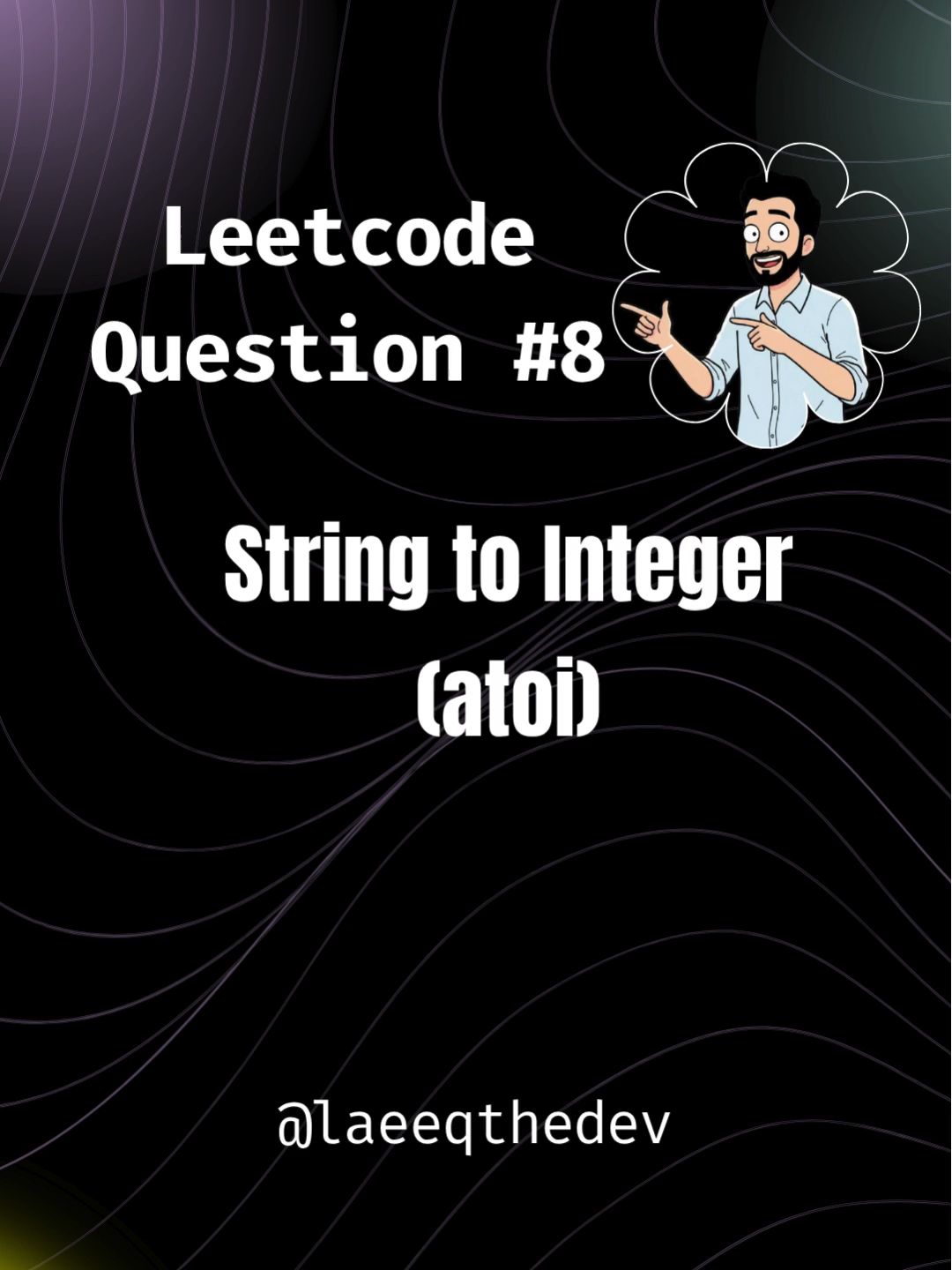 Turning a messy string into a clean integer — like a real dev 😎 This is how you handle whitespace, signs, and overflow in style 🔥 Got a better logic? DM me your code — I’ll review it 👨‍💻 #CodeSmartNotHard  #coding #programming #leetcode #Tech #dsa #developerlife #softwareengineer #javascript #typescript #code #programmer #codetok #programming #webdeveloper #softwaredevelopment #codingtips #cleancode #techcommunity #interviewprep #problemSolving #devtok #fullstackdeveloper #techcreator #womenintech #minecraftbuild #coders #fyp #fyppppppppppppppppppppppp #foryou #chatgpt #facebook #youtube