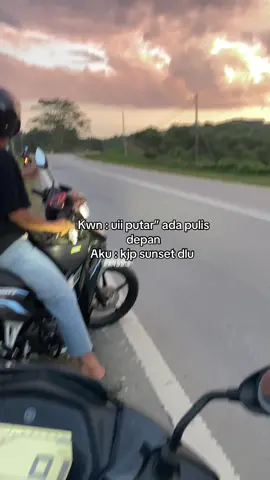 Yg penting sunset dlu haha#fyp #sunset #foryoupage #sabahancrew_fams 