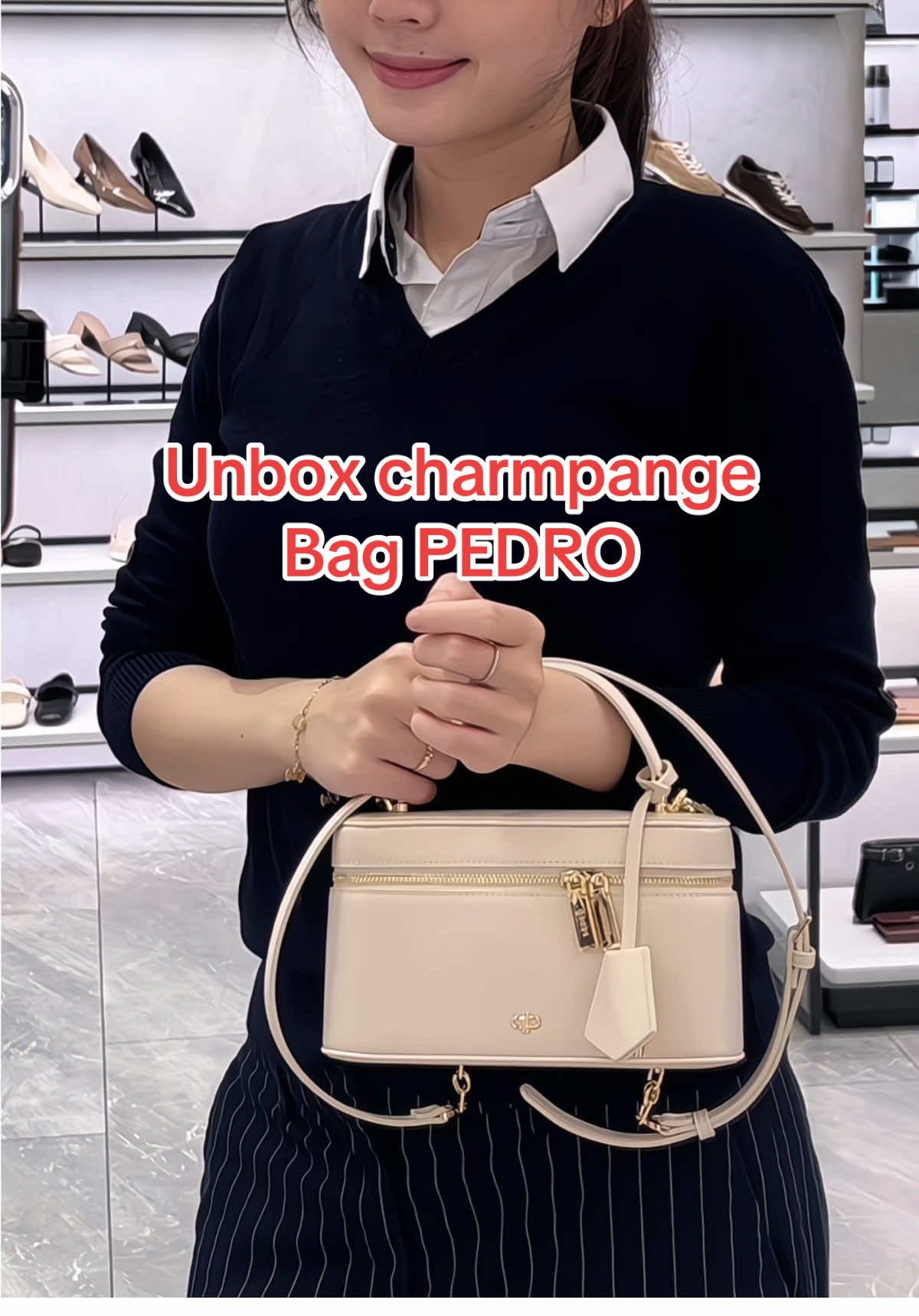 mấy chị bữa hỏi em cốp charmpane, nay em nhập về sẵn ship đây ạ #pedro #tuixach #fypシ #tuinu #xuhuong 