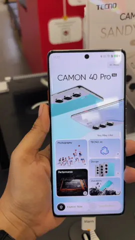 Camon 40 Pro 5G Layar lengkung Amoled dengan 144Hz Main game Scroll medsos , amaaann 🥰 #TecnoIndonesia #camon40series #Camon40Pro5G #TecnoJawaTimur #TecnoPromotor 