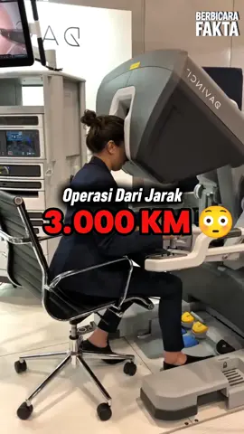 Operasi tanpa dokter harus ada di tempat pasien 😳 #faktateknologi #robotic #teknologicanggih #faktaunik #inovasiteknologi 